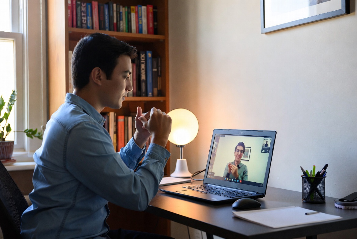 Comunicaci&oacute;n por video en ASL